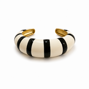 Bracelete Branco e Preto