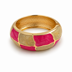 Pulseira Quadriculada Pink