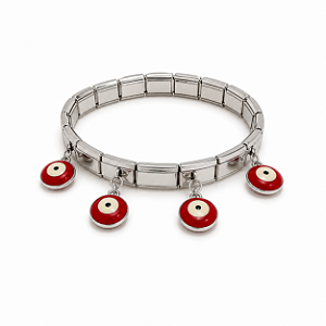 Pulseira Olho Grego Vermelho