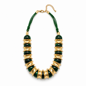 Colar Maxi Bolotas Verde