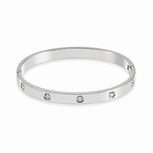 Pulseira Aço Cristal
