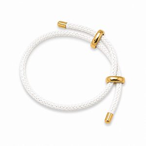 Pulseira Cordinha Branca
