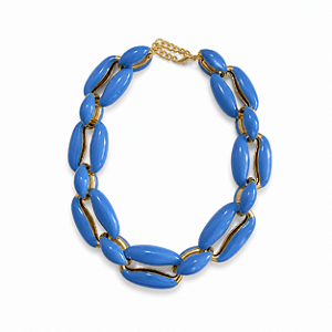 Colar Maxi Elos Azul