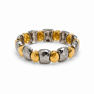 Pulseira Duo Prata e Dourado