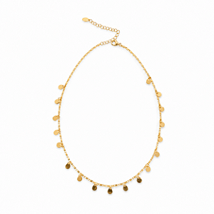 Colar Gotinhas Dourado