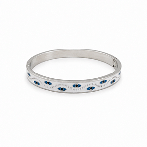 Pulseira Olho Grego Branco
