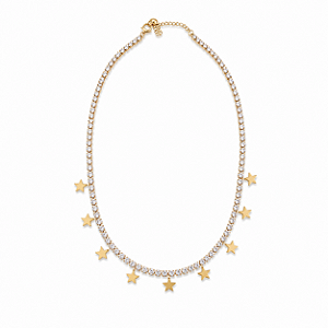 Colar Riviera Estrelinha Dourado