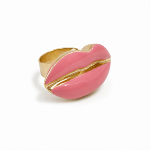 Anel Boca Rosa Ajustável