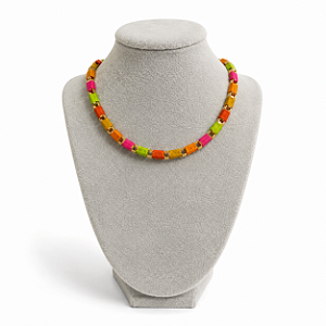 Colar Linha Colors Ouro Envelhecido
