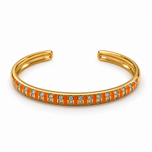 Bracelete Fino Laranja