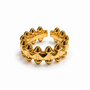 Anel Dourado Garras