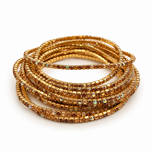 Pulseiras Rivera Kit Marrom Mesclado