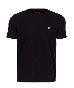 Camiseta Masculina Básica Made In Mato Preto Gola Careca