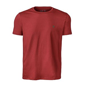 Camiseta Basic Vermelho 1623 Careca