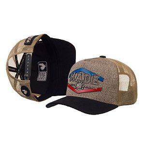 Bone Made in Mato Trucker Eua Bege