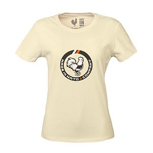 Tshirt Estampada Feminina Amarela Circle Company