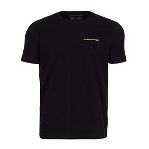 Camiseta Estampada Maverick Preto