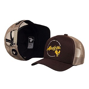 Bone Made in Mato Trucker Hard Brown