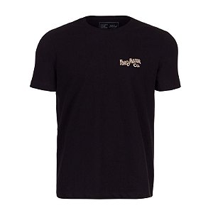 Camiseta Estampada Ford Motor Preto