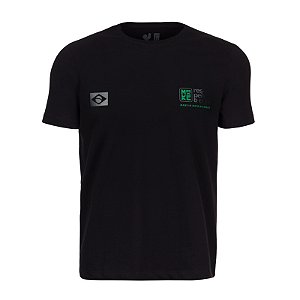 Camiseta Estampada Masculina Made in Mato Respeita o Agro Preto