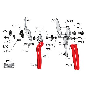 Lâmina para Tesoura Felco 7/3