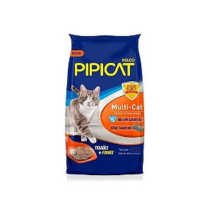 Areia Pipicat Multi-Cat 12Kg - Kelco