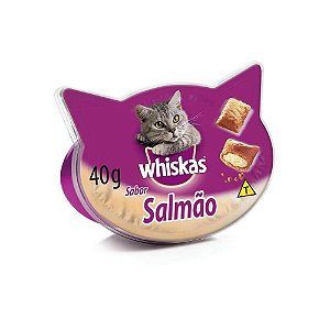 Petiscos Gatos Adultos Salmão 40g - Whiskas