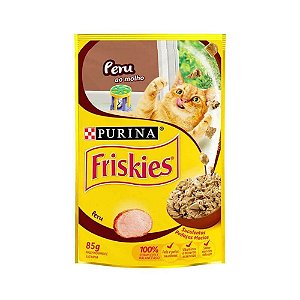 Sachê Friskies Gatos Adultos Sabor Peru 85g - Purina