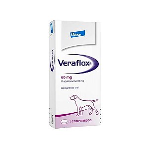 Veraflox 7 Comprimidos 60mg - Elanco