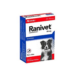 Ranivet 80mg 12 comprimidos - Coveli