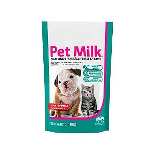 Suplemento Pet Milk S/Lactose 100g - Vetnil