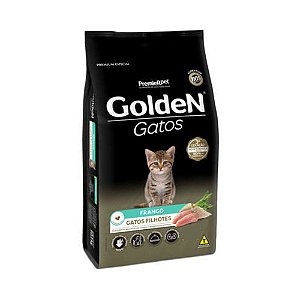 Ração Golden Gatos Filhotes Frango 3Kg