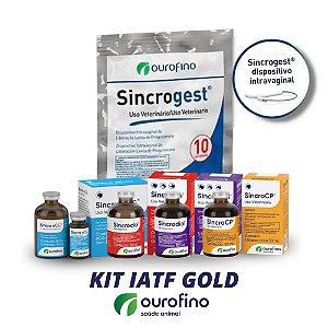 Kit IATF GOLD - Para 50 Protocolos - Ouro Fino