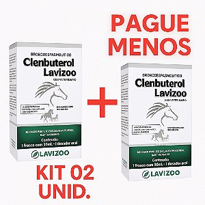 Kit 02 Clenbuterol 500mL - Lavizoo