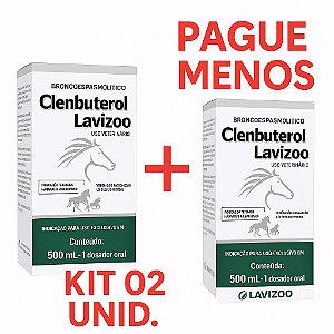 Kit 02 Clenbuterol 500mL - Lavizoo