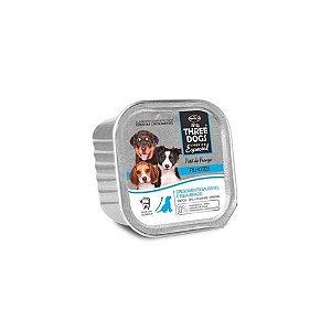 Pate Three Dogs Filhotes - Frango 150g - Hercosul