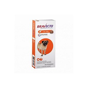 Bravecto Comprimido 4,5Kg a 10Kg - MSD