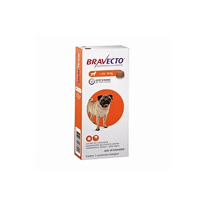 Antipulgas Bravecto Comprimido 4,5Kg a 10Kg - MSD