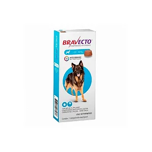 Antipulgas Bravecto Comprimido 20Kg a 40Kg - MSD