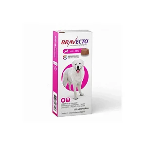 Antipulgas Bravecto Comprimido 40Kg a 56Kg - MSD