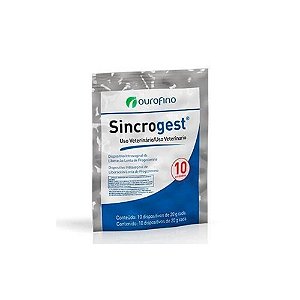 Sincrogest Implante Progesterona (Pacote com 10) - Ouro Fino