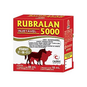 Rubralan 5000 Suplemento Vitaminico 50mL - Calbos
