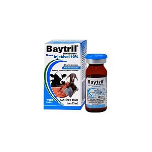 Baytril Injetavel Enrofloxacina 5% 10mL - Elanco