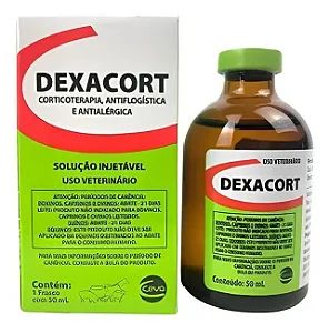 Dexacort Inj 25mg 50mL - Ceva