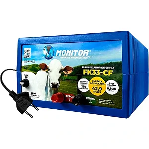 Eletrificador Monitor FK33-CF Bivolt 350 Km