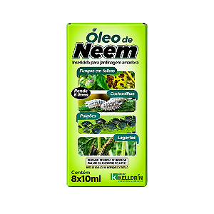 Oleo de Neem 8x10ml - Kelldrin