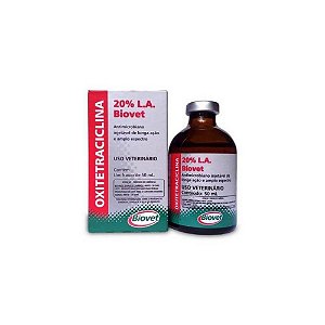 Oxitetraciclina 20% L.A 50mL - Biovet