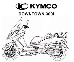 Manual De Serviço Kymco Downtown 300 I