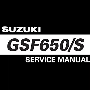 Manual De Serviço Suzuki Bandit 650 ou GSF 650 até 2008