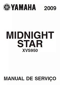Manual De Serviço Yamaha XVS 950 Midnight Star 2009